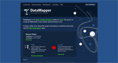 Desktop Screenshot of datamapper.org